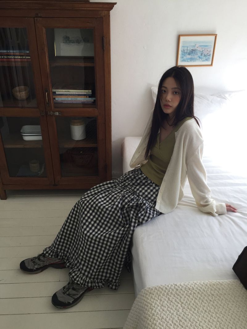 Damien Lowe long skirt (3color)