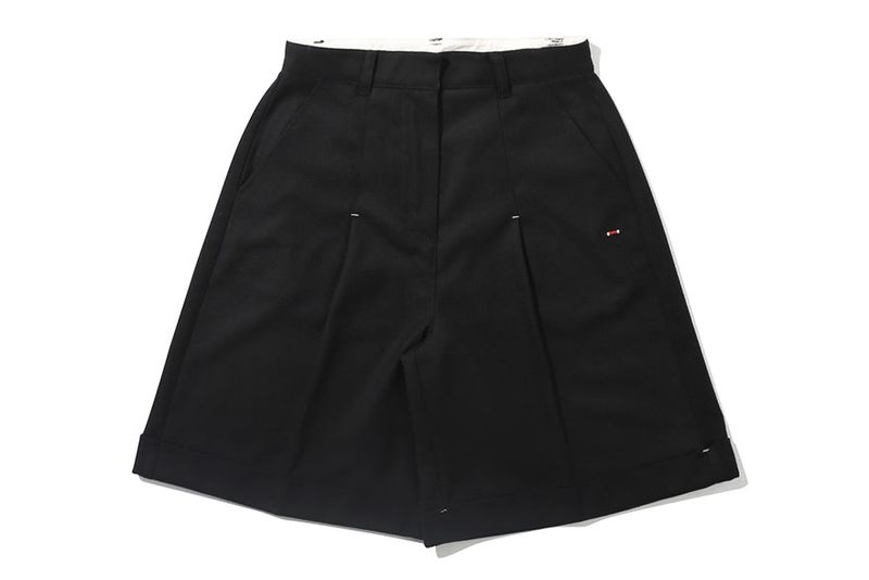 WIDE BERMUDA PANTS_BLACK