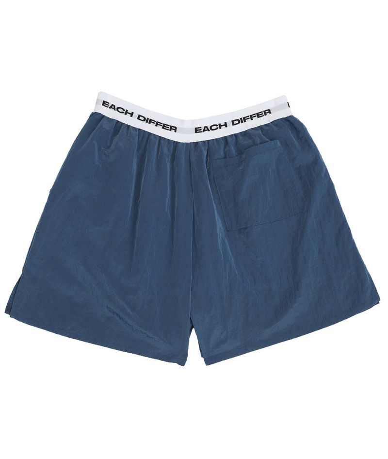 LOGO BAND SHORTS_NAVY