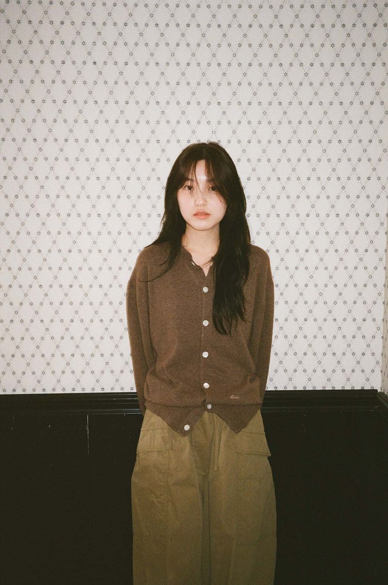 HASTA（ハスタ）の「Cash Blend Knit Cardigan (Brown)（Tops）」