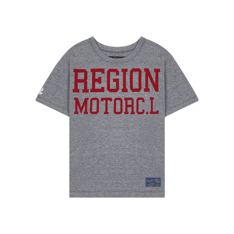 safarispot（サファリスポット）の「 1/2 REGION MOTORS CLUB DAILY TEE (GRAY)（Tops）」