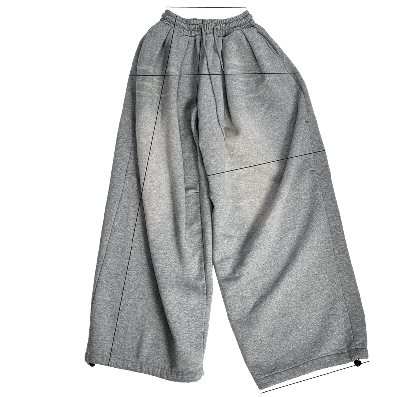 cat brush fleece sweatpants