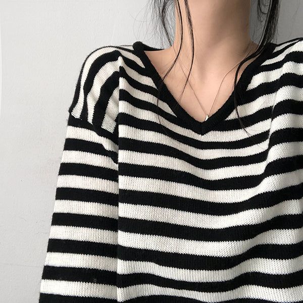 Arkle Stripe V-knit