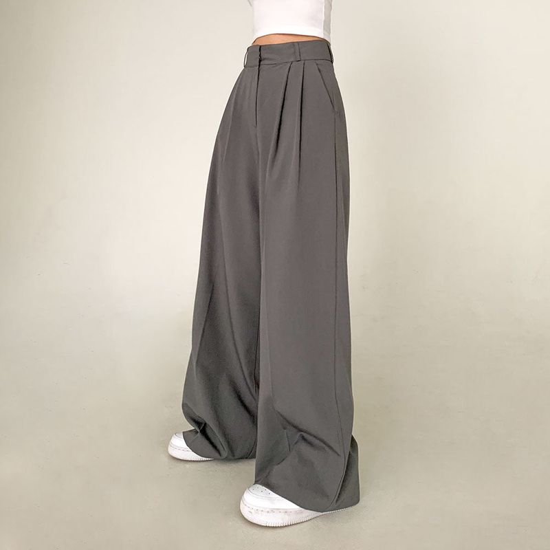 [Bellide made / Short, Long] Summer version two-pintuck wide slacks