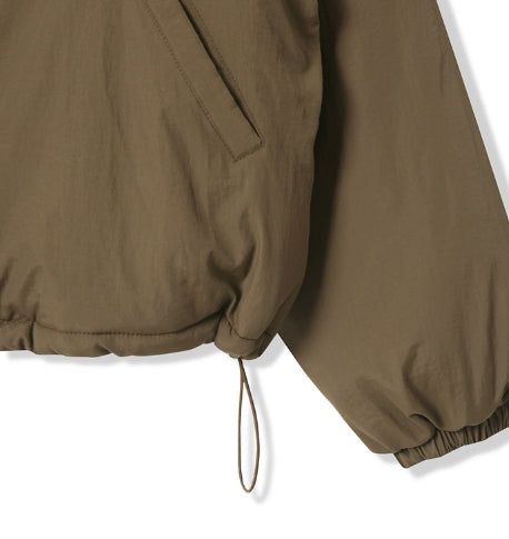 Milky Two Way String Hooded Padding