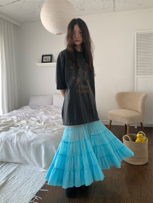 CANCAN LAYERED SKIRT DRESS (3C)