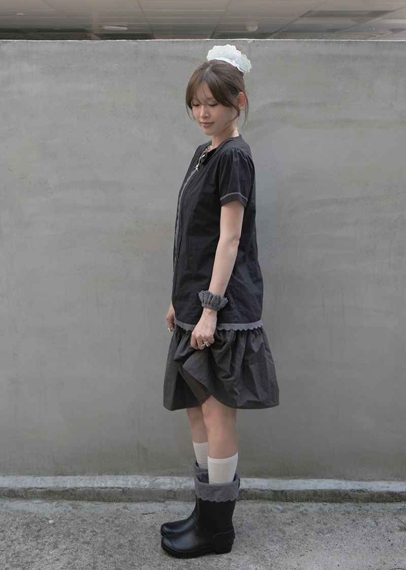 Lean Bow Blouse (black)