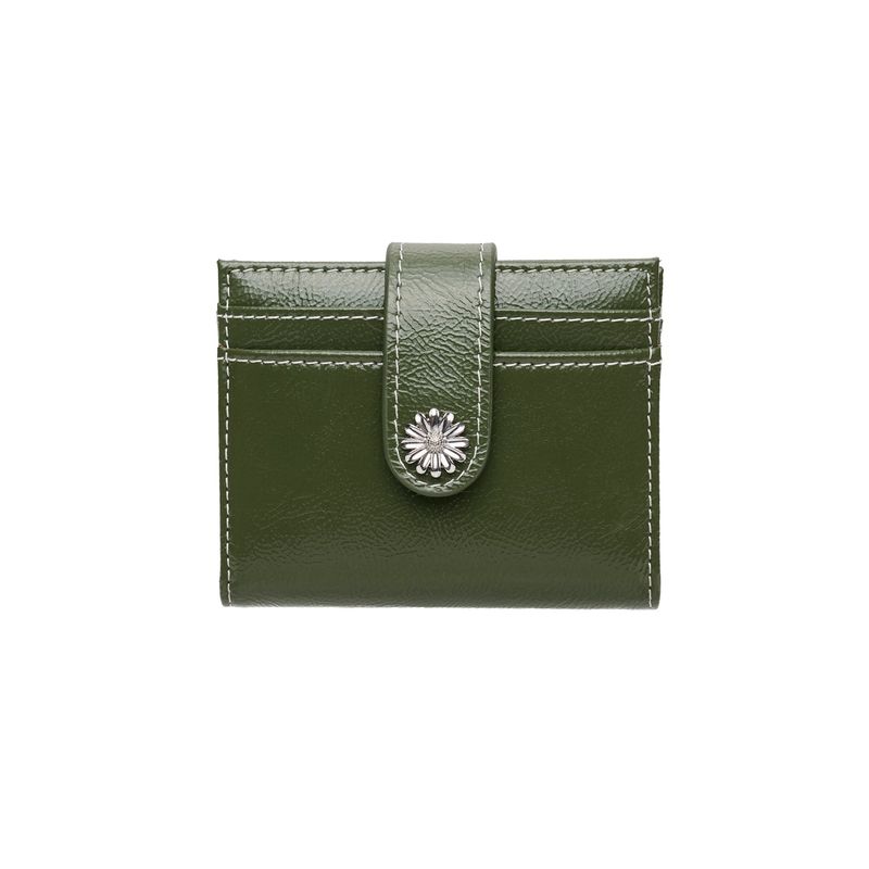 Mini Daisy Photo Slot Card Holder Card Wallet khaki