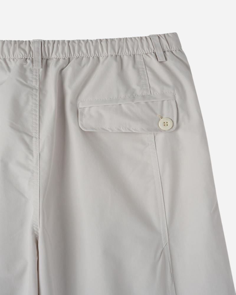 Light Pintuck Curved Pants