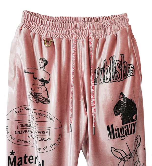 Director's Note Easy pants (Pink)