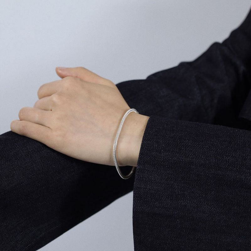 【MADE】 Thick line bracelet