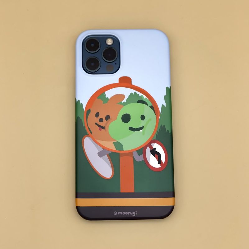 Road reflector Bumper Case