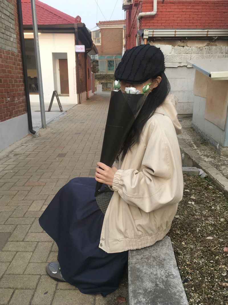 Cotton Blouson Jacket