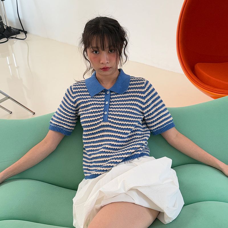 AMU knit polo