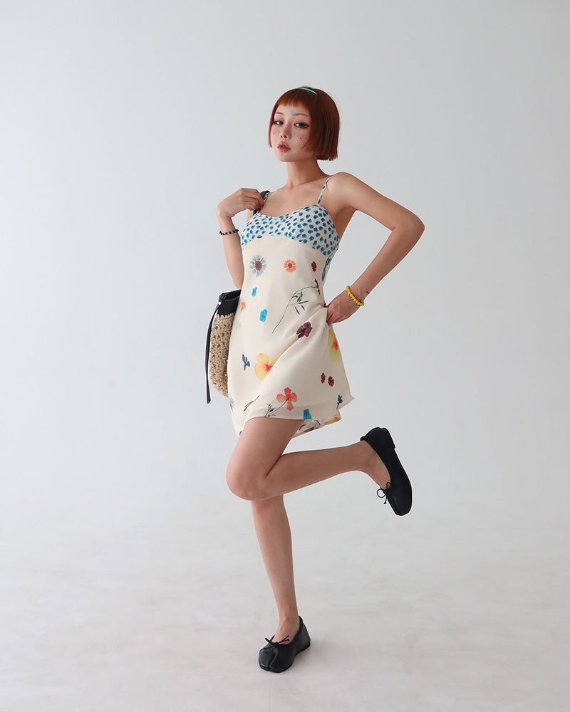 Soho Flower Mini Dress