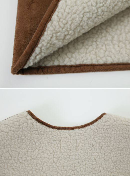 ED Reversible Suede Mustang Vest