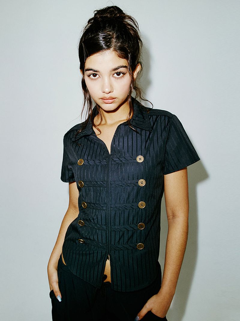 NAPOLEON SHIRT BLACK