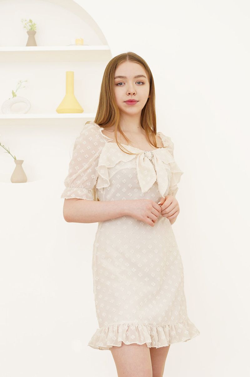 bloom shirring onepiece