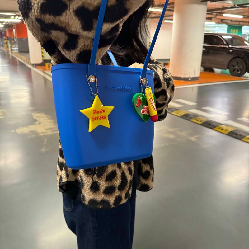 Waterproof Tote Bag Blue