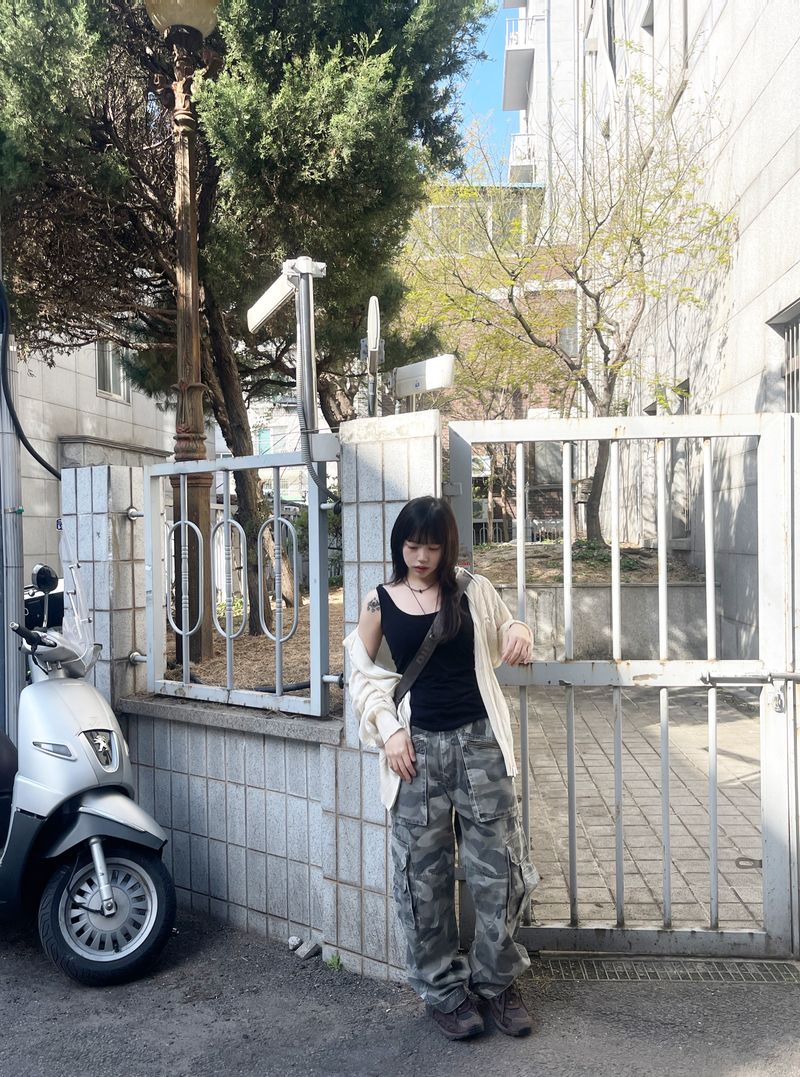Vintage Camo Cargo Pants