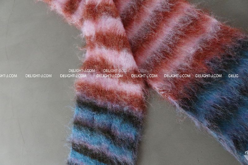 Candy Stripe Colorful muffler