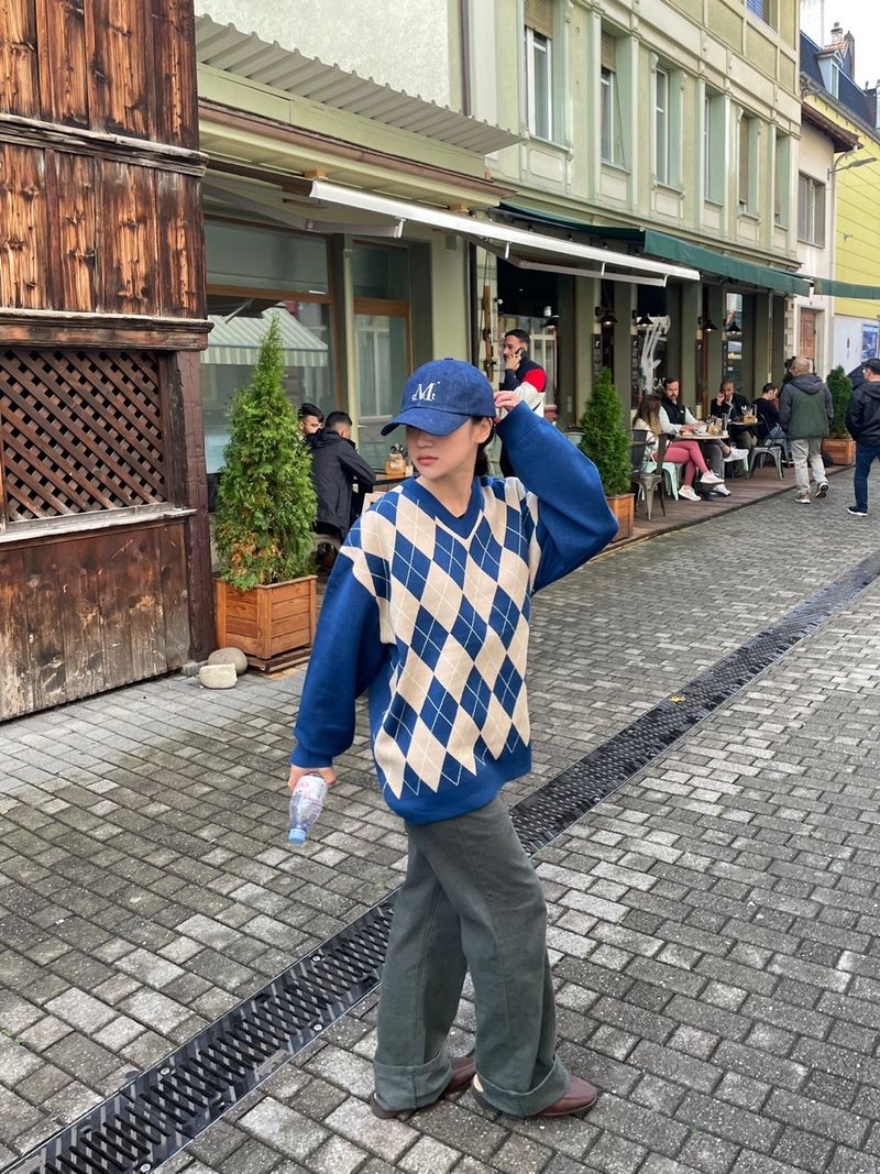 Arco iris（アルコイリス）の「Solothurn diamond knit（Tops）」