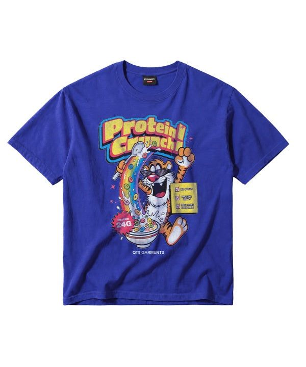 LB Protein Crunch 2 Washed Tee (Blue)