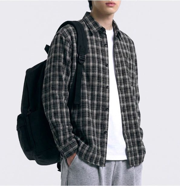 Daily Casual Check Shirt