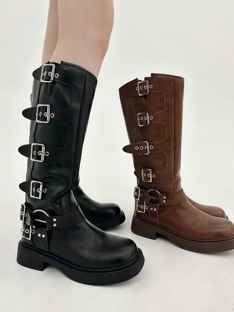 Weston leather-boots
