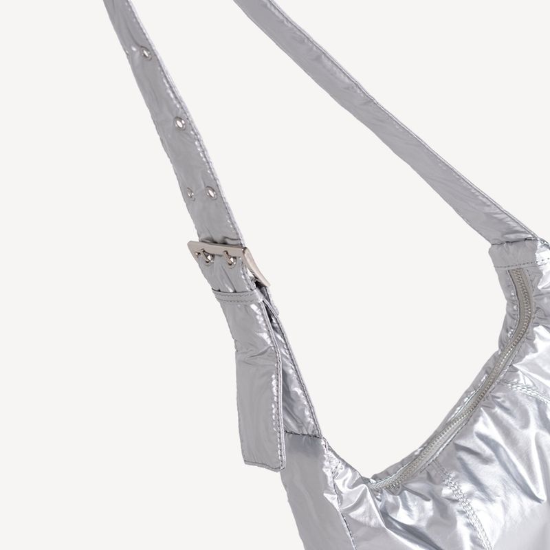 PADDING EYELET CROSS BAG
