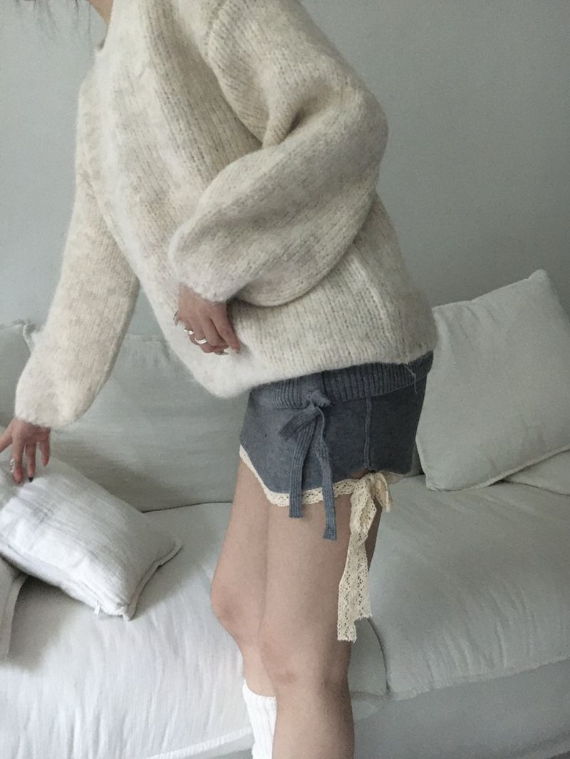 Angora Knit Sweater