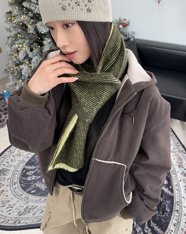 Demes inner fleece hooded jumper