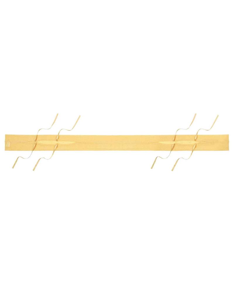Ribbon Tied Muffler _ YELLOW