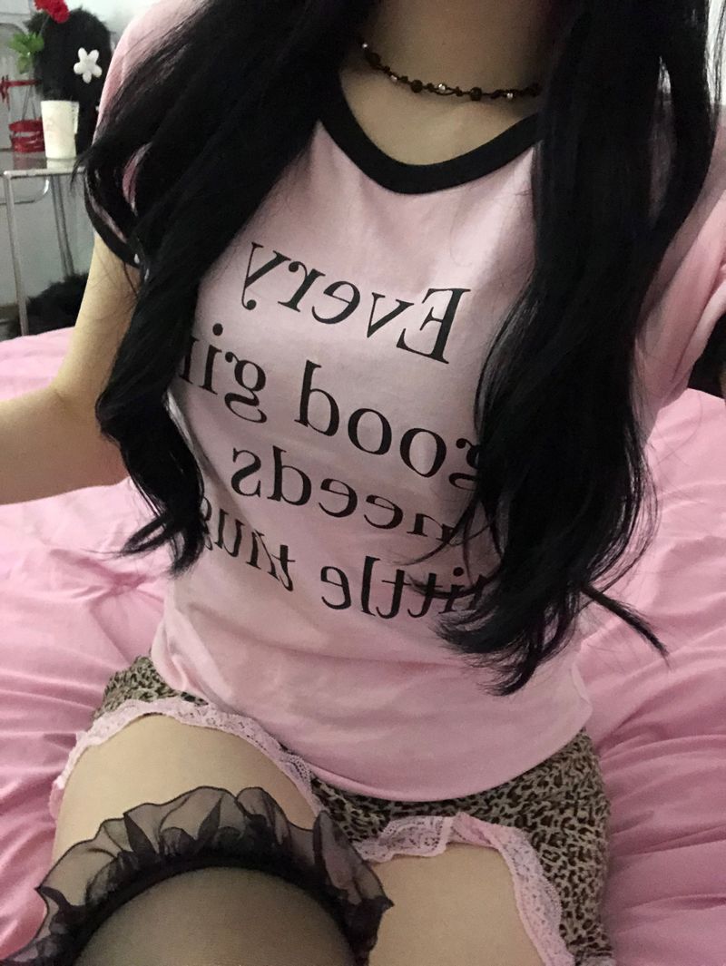 (3 colors) Thug Girl Ringer T