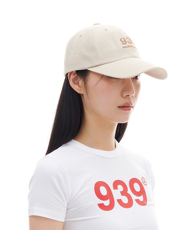 939 BASIC 6-PANEL CAP (BEIGE)