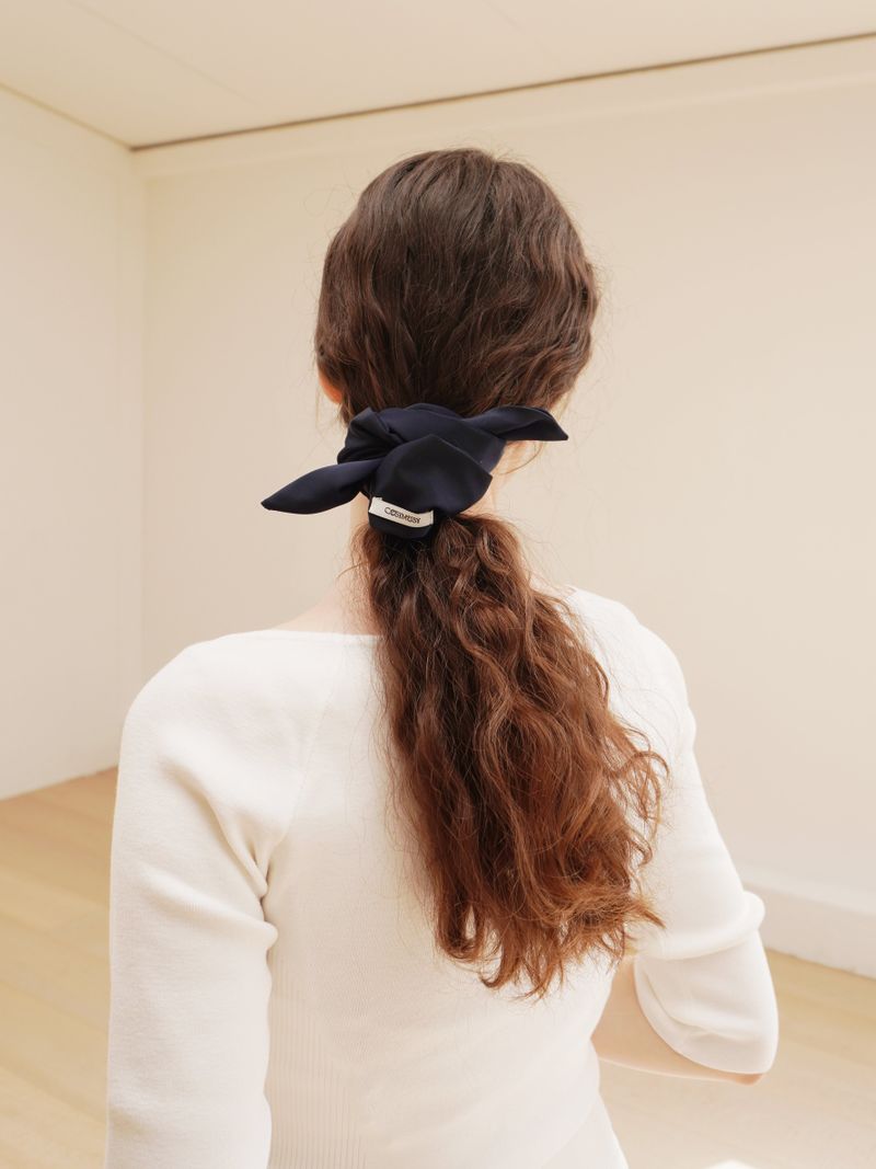 Cosymosy Silky Tie Scrunchie - 3 Color
