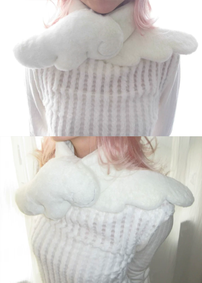 myorang（ミョラン）の「[Angel&hug] エンジェルハグウィングマフラー（ファッション小物）」