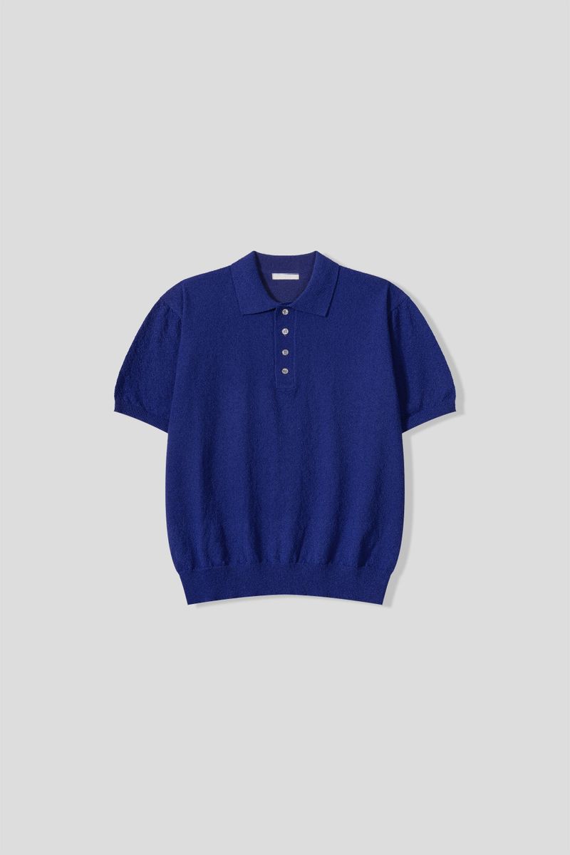 Easter bookle knit collar tee