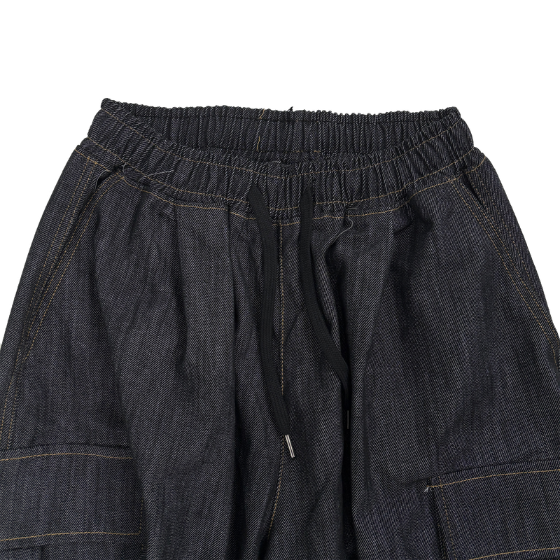 linen balloon cargo pants