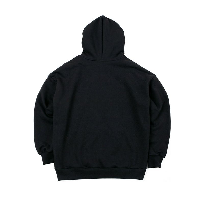 EMB LOGO HOODIE black