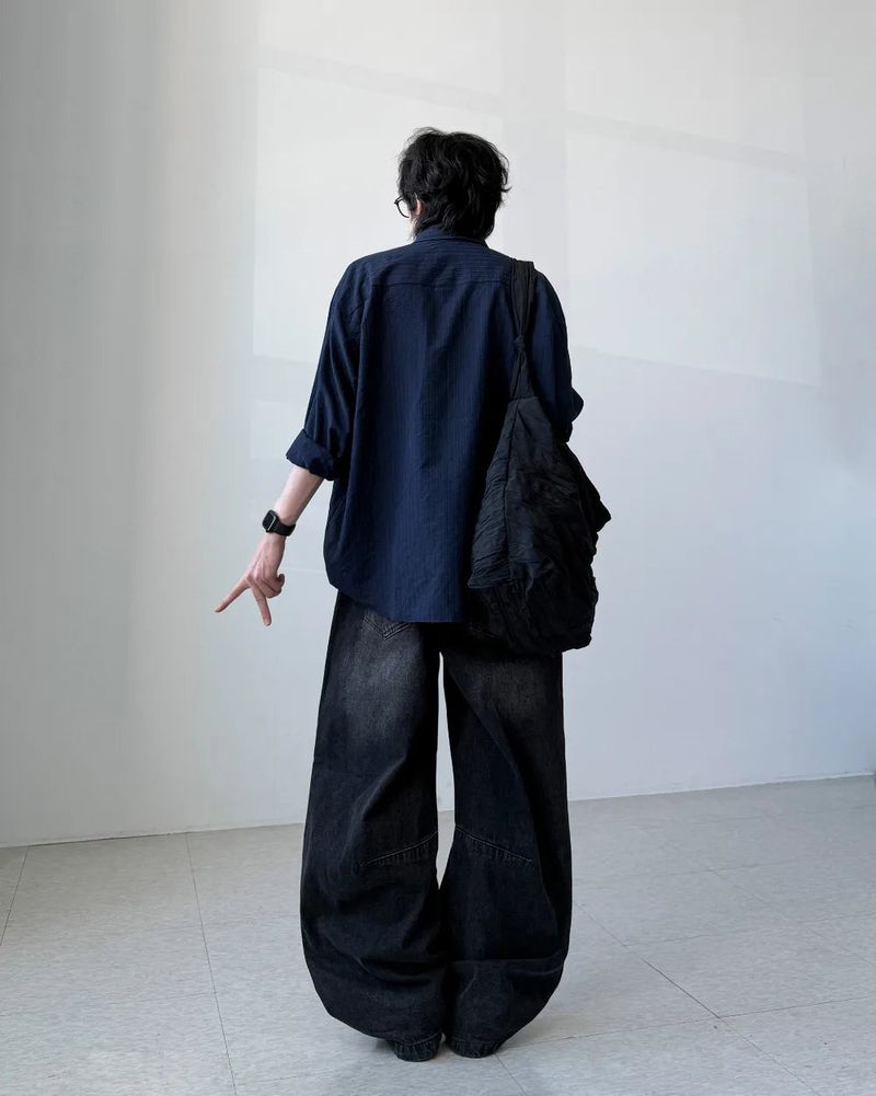 Casting Balloon Wide Denim