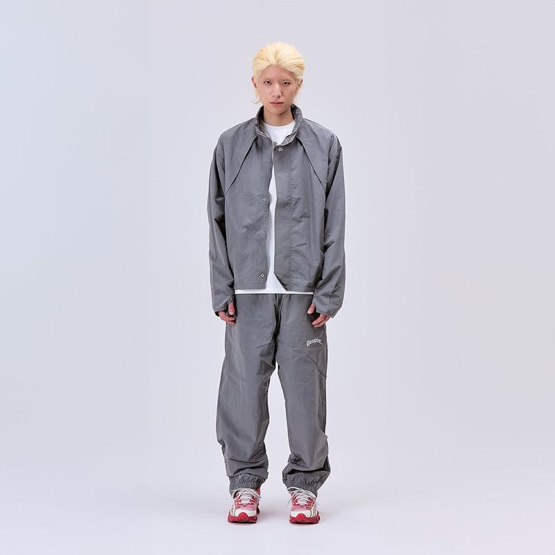DAUSPICE(DUC)(ダウスピス)の「Ripstop Track Jacket Grey(Jackets/Outerwear)」