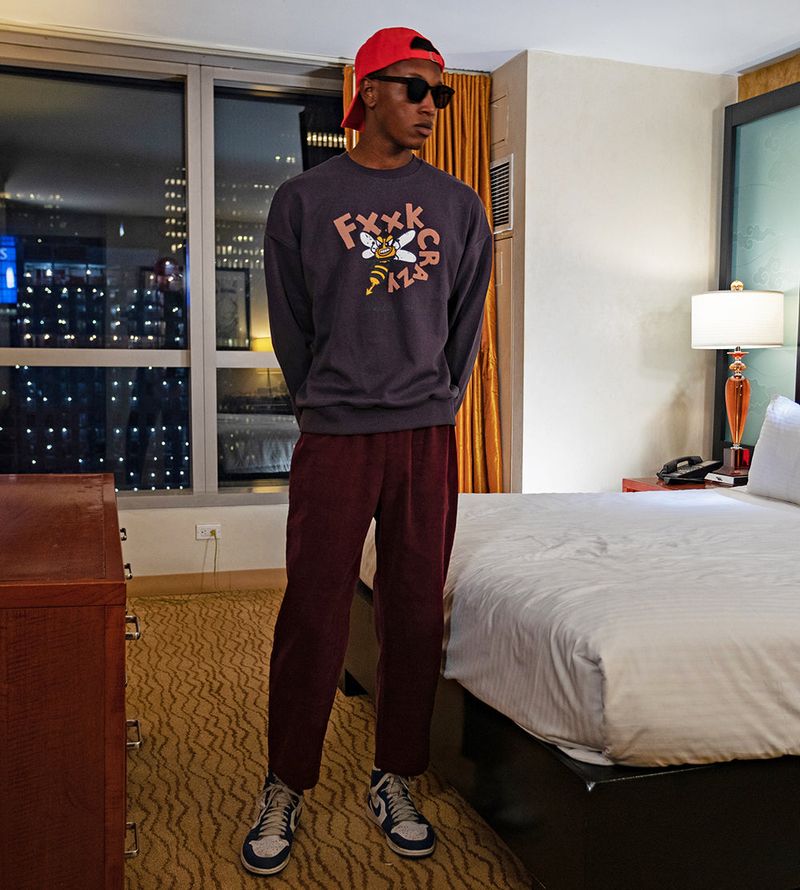 Mad bee sweat-shirt