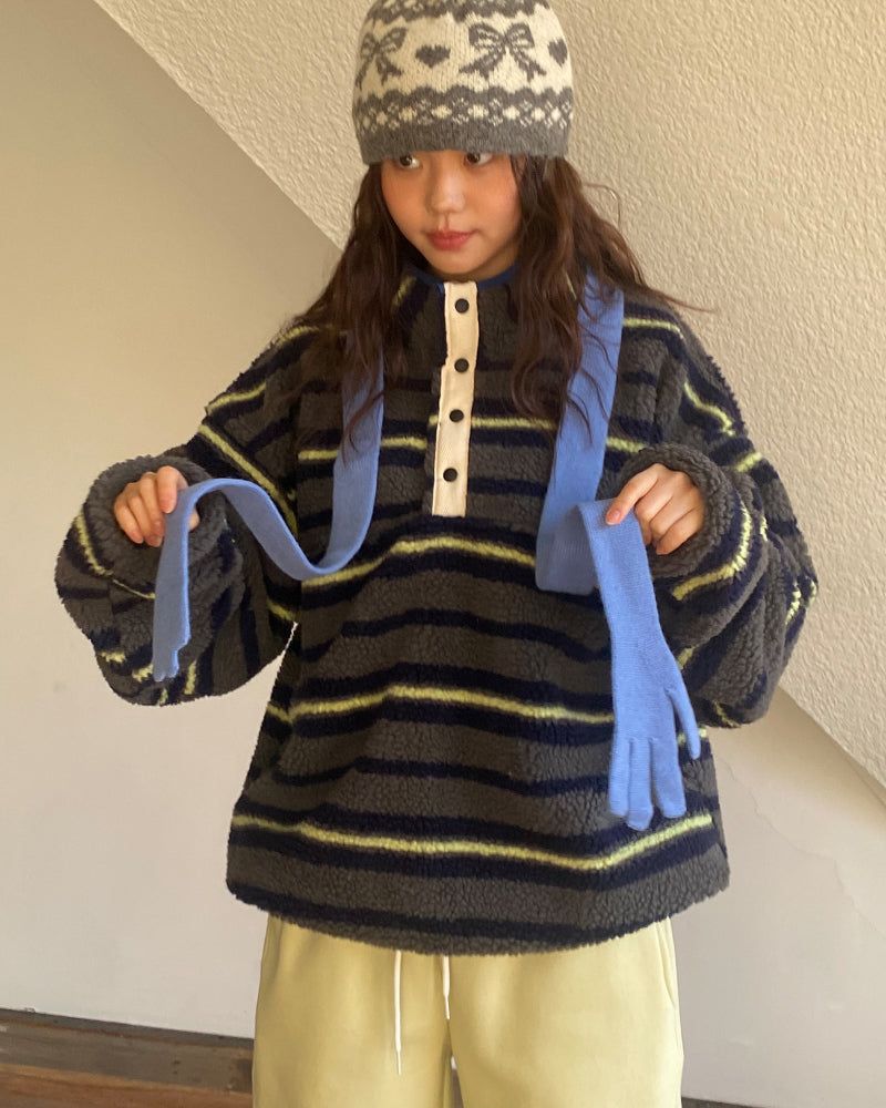 ribbon shot beanie