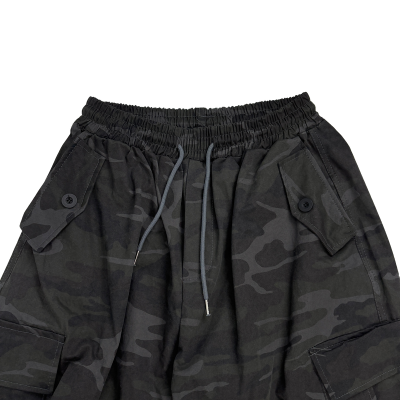 camo cargo cotton shorts