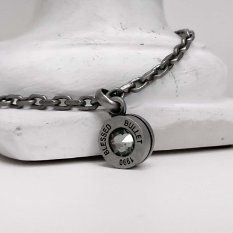BULLET BACK III CHAIN NECKLACE