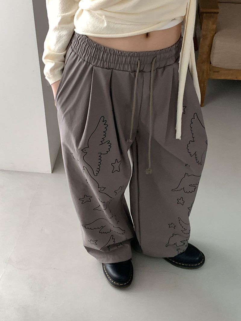 BIRD TUCK BANDING SLACKS (2C)