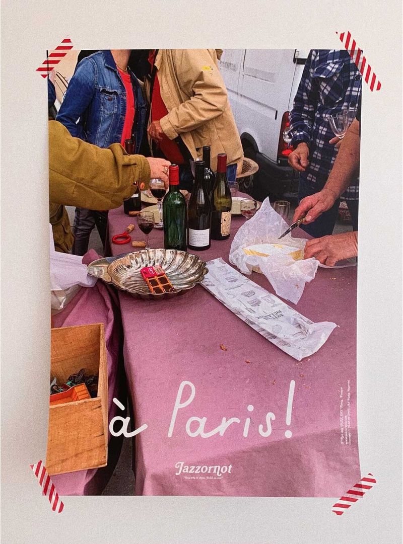 JAZZ OR NOT(ジャズ オアー ノット)の「À Paris Poster(A2)(Interior)」