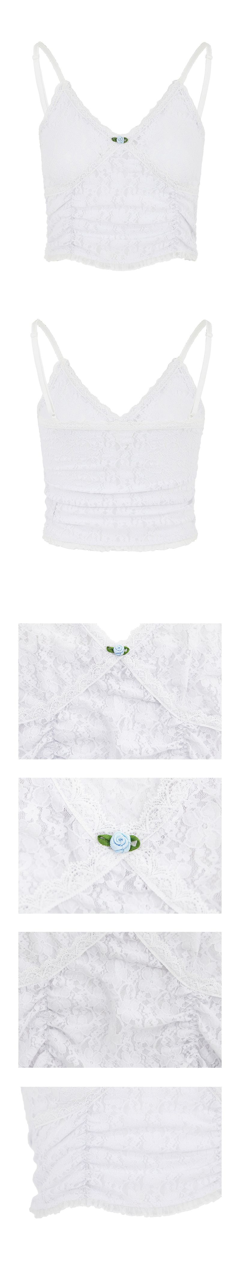 ローズノースリーブ IN WHITE  (Coordination products are purchased separately)
