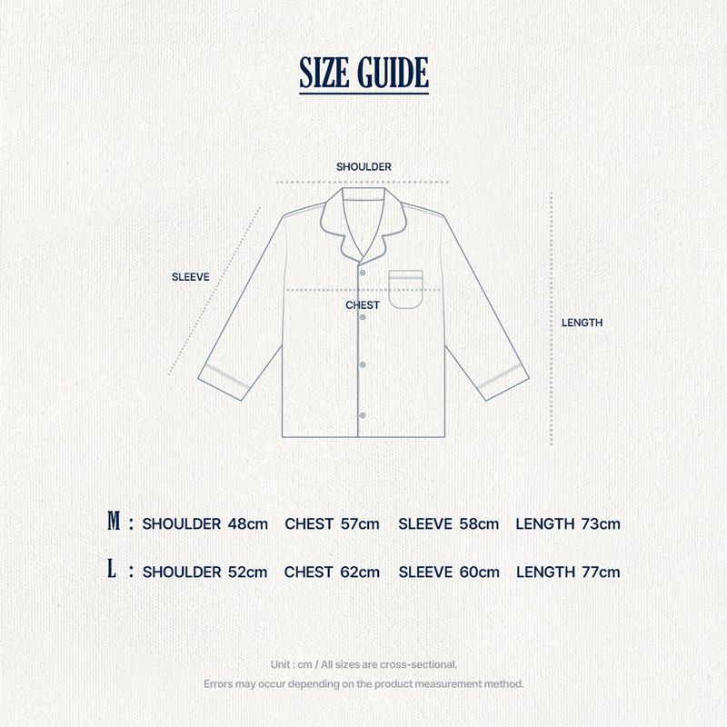 HOLYNUMBER7 X CHOI BYUNGCHAN CHICK GRAPHICS PAJAMAS SET